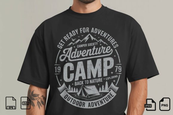 Adventure Camp Vintage SVG Review