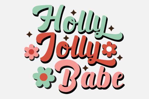 Holly Jolly Babe Retro Design Review