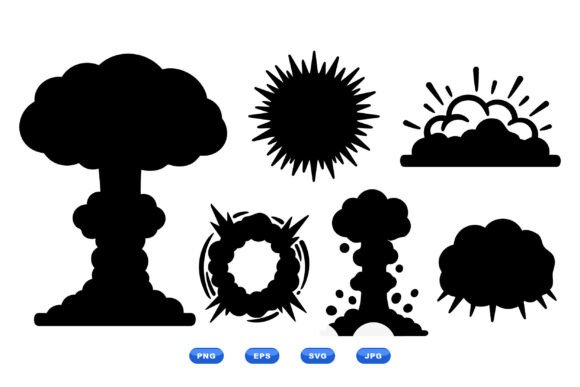 Retro Explosion Clipart Pack Review