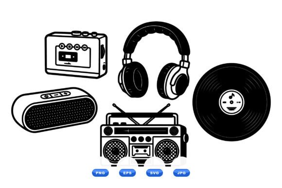 Retro Music Clipart Pack Review