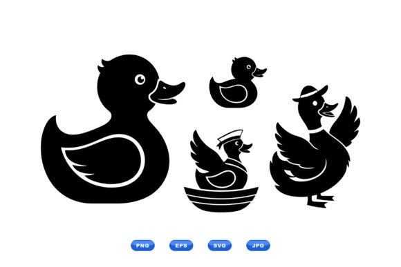 Retro Rubber Duck Clipart Review