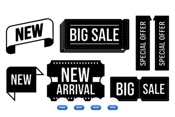 Retro Sale Tag Clipart Pack Review