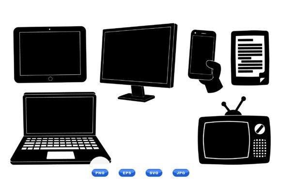 Retro Tech Device Clipart Review