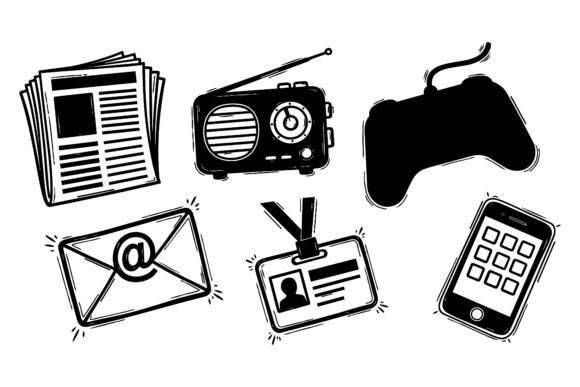 Retro Tech Icon Clipart Pack Review