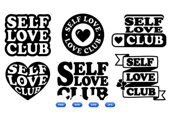 Self Love Club SVG Badges Review