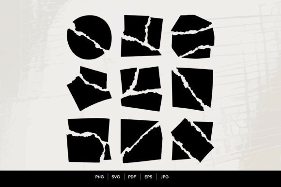 Torn Paper Shape SVG Bundle Review